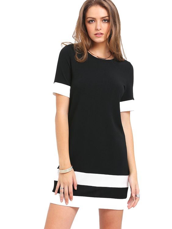 Đầm suông trung niên phối màu ArcticHunter chất vải thô thích hợp mùa hè  phong cách Hàn Quốc thương hiệu chính hãng giá rẻ nhất tháng 82023