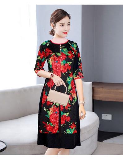8 Mẫu Váy Thiết Kế Mới Nhất Cho Quý Cô Trung Niên Vừa Đẹp Vừa Sang
